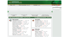Desktop Screenshot of ma.1000annonces.com