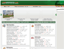 Tablet Screenshot of ma.1000annonces.com